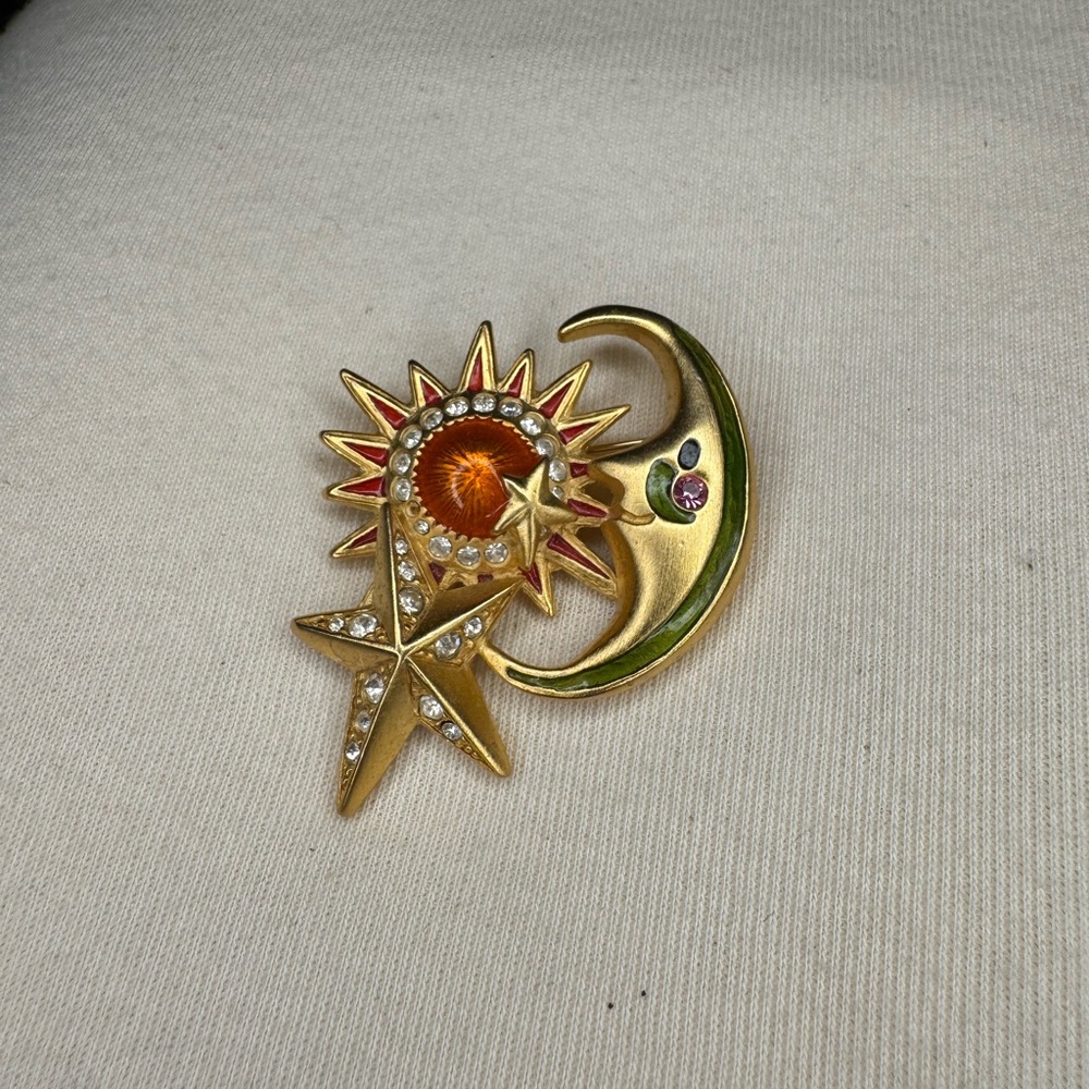 Vintage Bob Mackie pin brooch